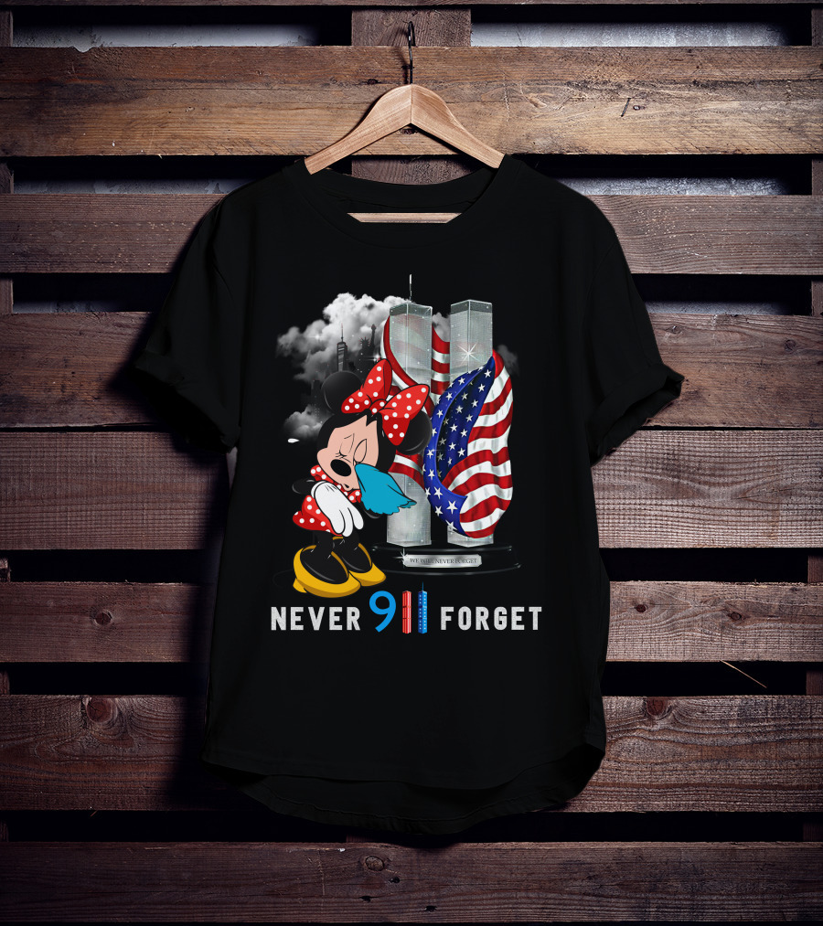 Never Forget Minnie 911 Tribute T-Shirt