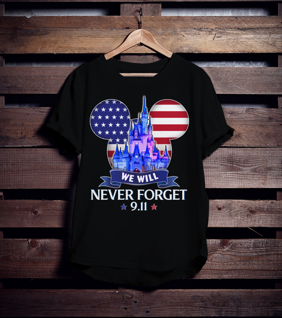 Castle We Will Never Forget 9.11 T-Shirt