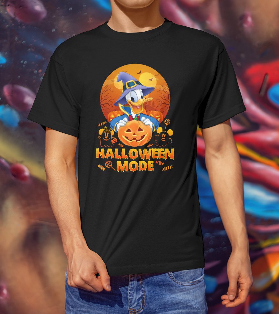 Donald Halloween Mode T-Shirt