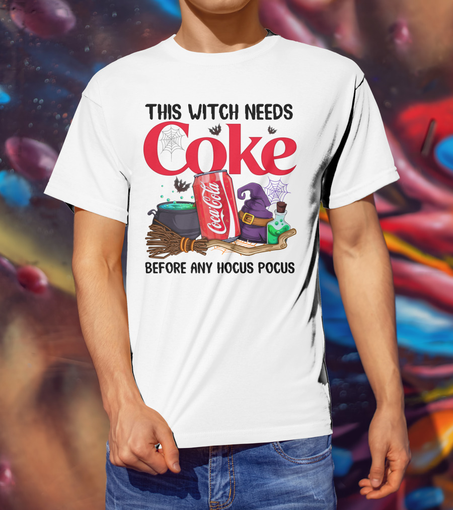 This Witch Needs Coke Before Any Hocus Pocus T-Shirt