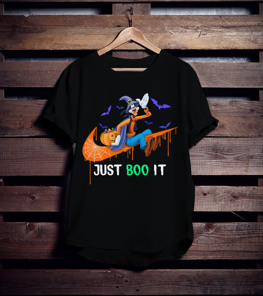 Just Boo It Goofy Halloween Nike T-Shirt