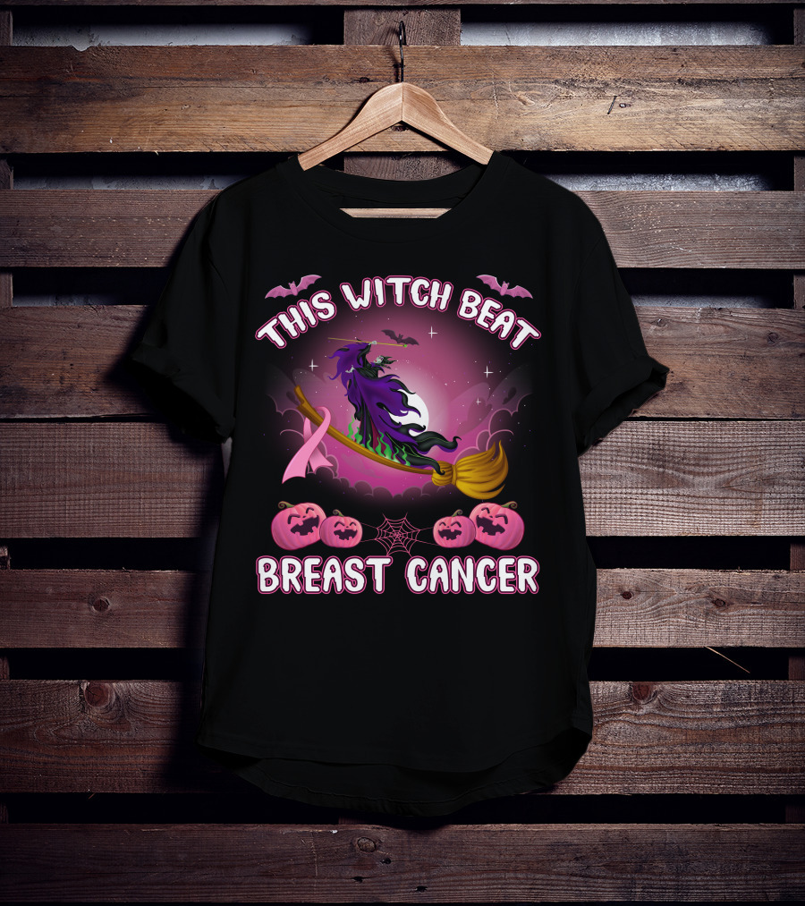 This Witch Beat Breast Cancer Maleficient T-Shirt