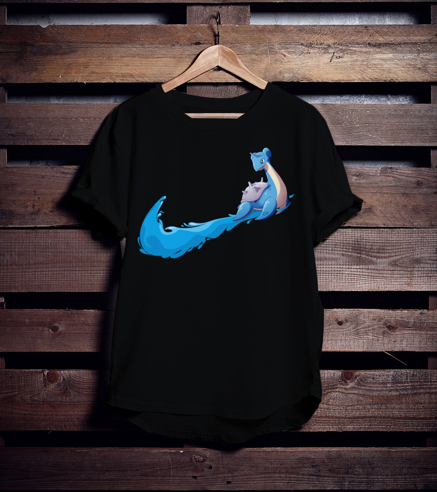 Lapras Water-Type Pokémon Splash T-Shirt