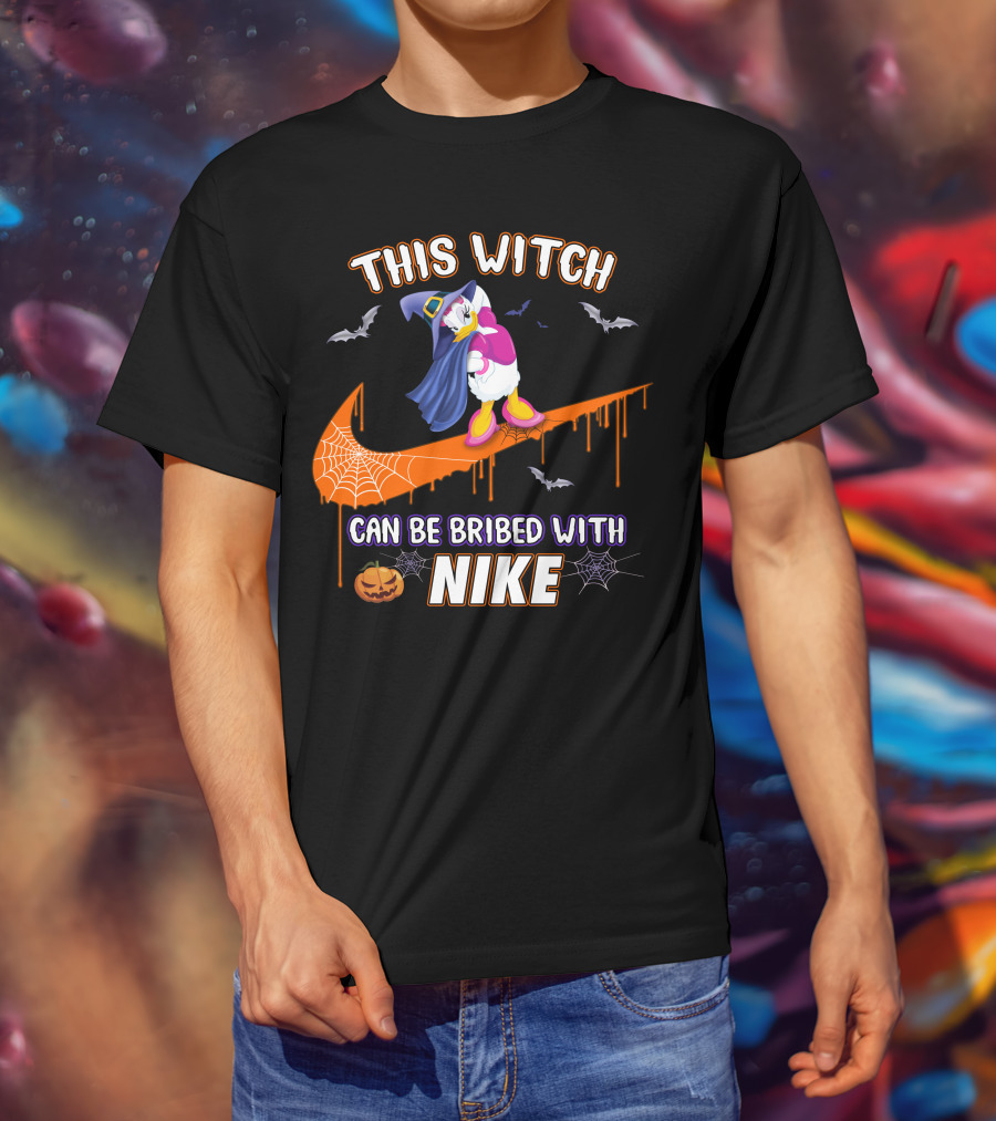 This Witch Can Be Bribed With Nike T-Shirt