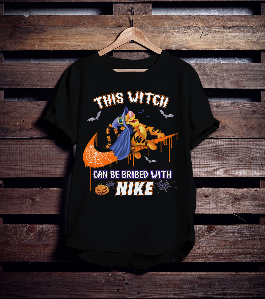 This Witch Can Be Bribed With Nike Tigger T-Shirt