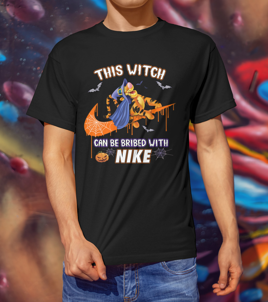 This Witch Can Be Bribed With Nike Tigger T-Shirt