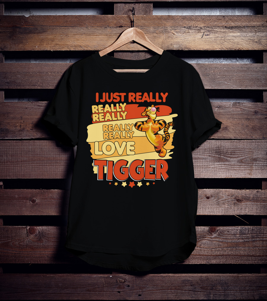 I Just Really Really Really Really Love Tigger T-Shirt