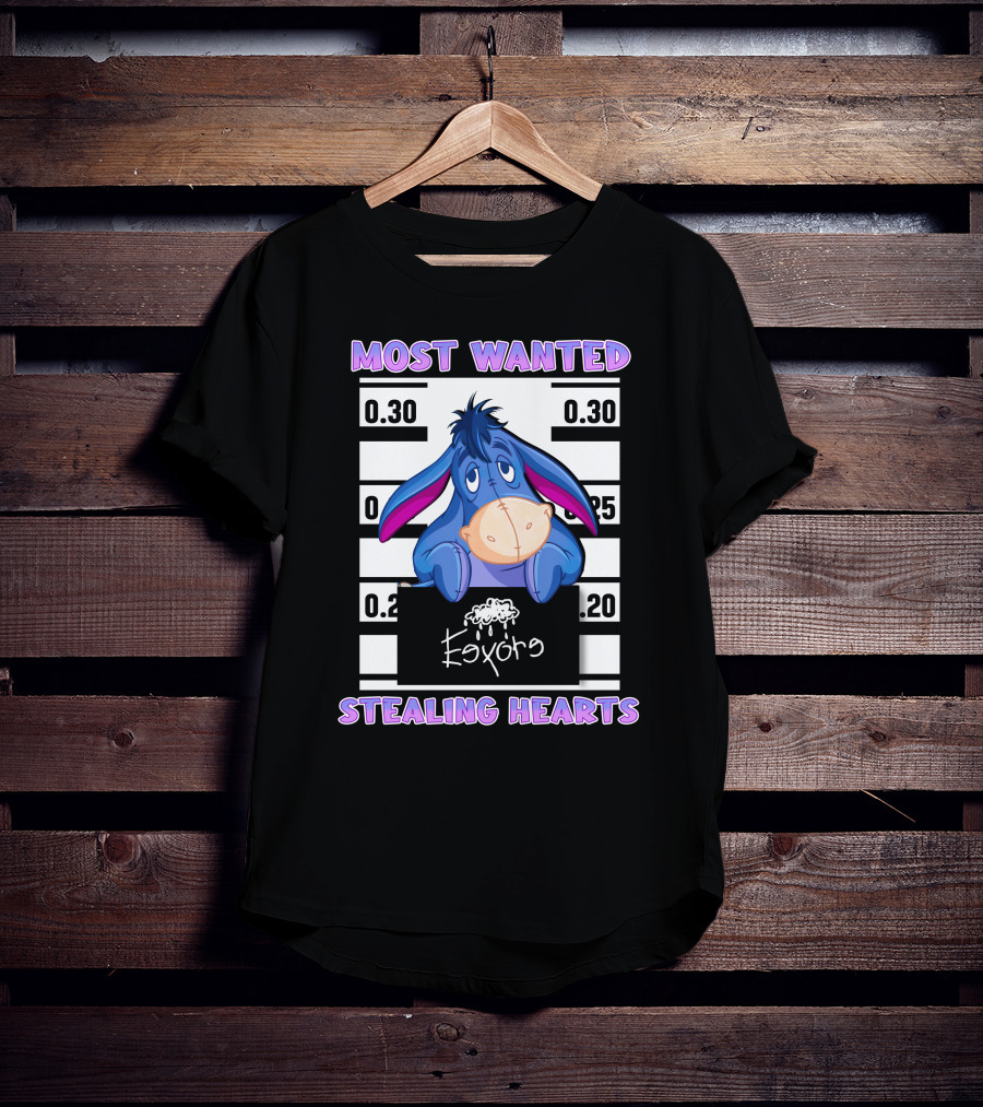Most Wanted Eeyore Stealing Hearts T-Shirt