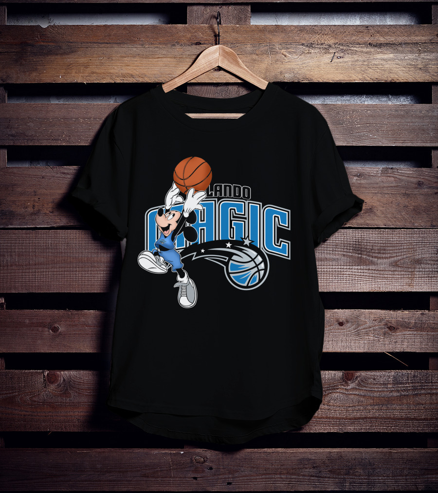 Mickey Orlando Magic Basketball T-Shirt