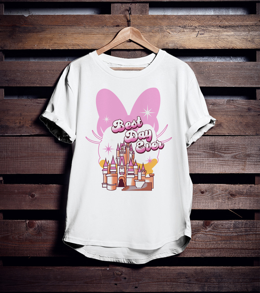 Best Day Ever Castle And Bow T-Shirt