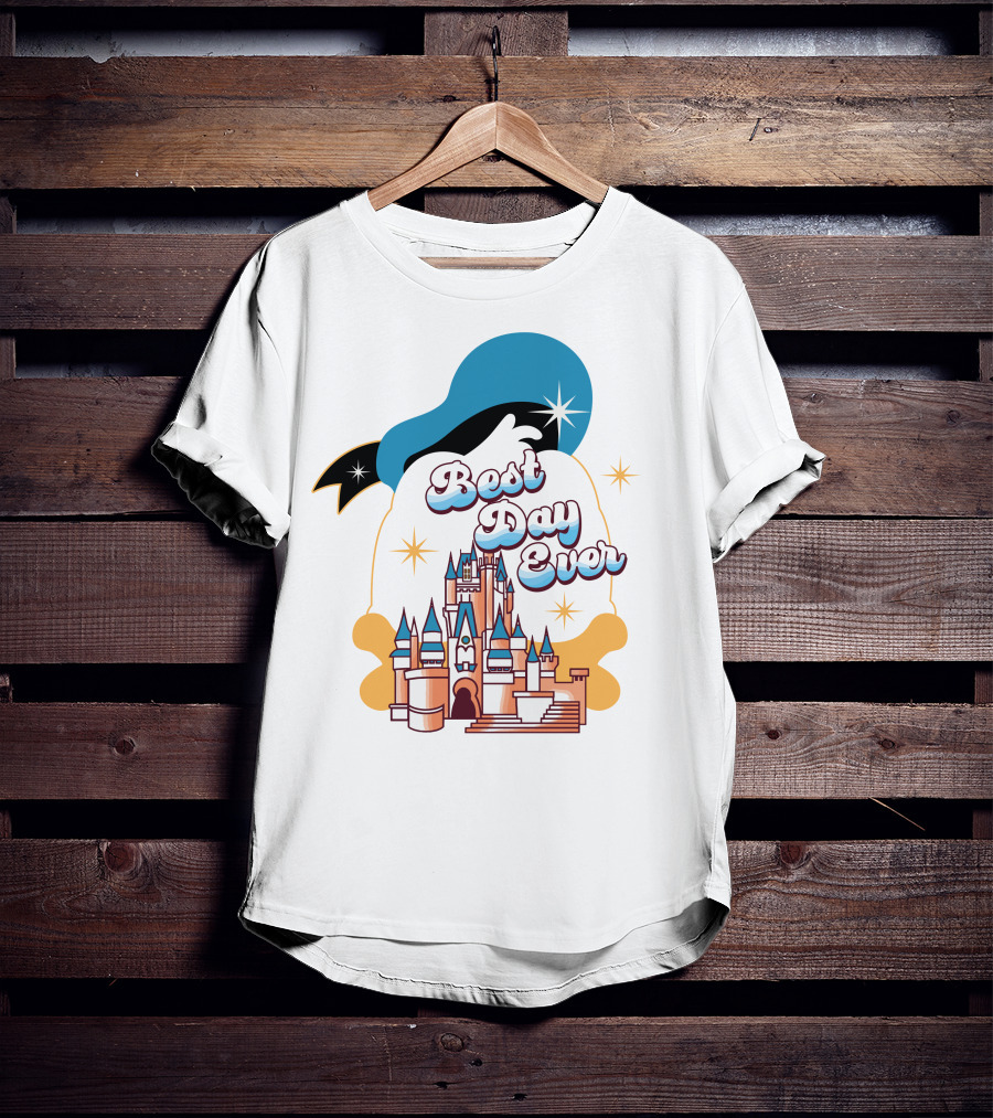 Best Day Ever Castle And Donald Hat T-Shirt