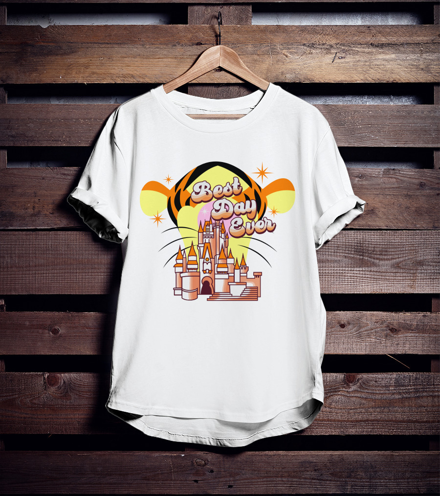 Best Day Ever Tigger Inspired Castle Adventure T-Shirt
