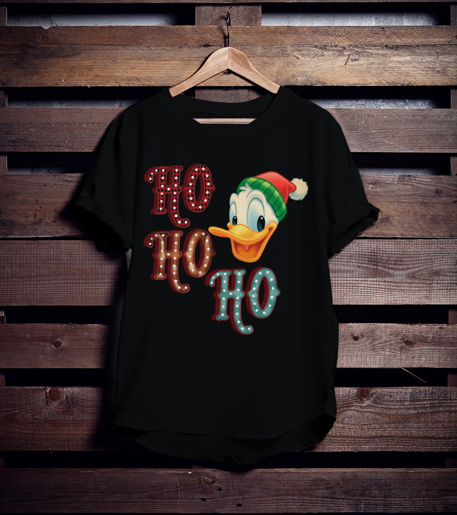 Ho Ho Ho Donald Christmas Hat T-Shirt