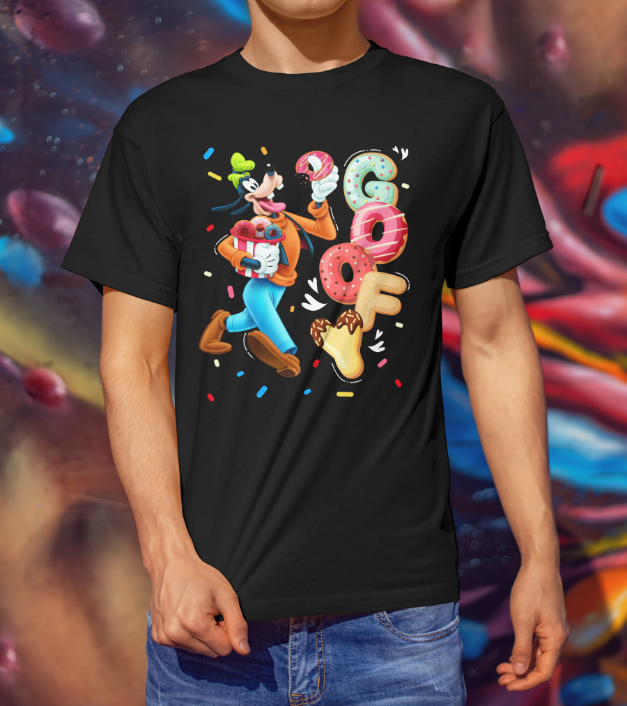 Goofy Donuts Ice Cream Sprinkles Celebration T-Shirt