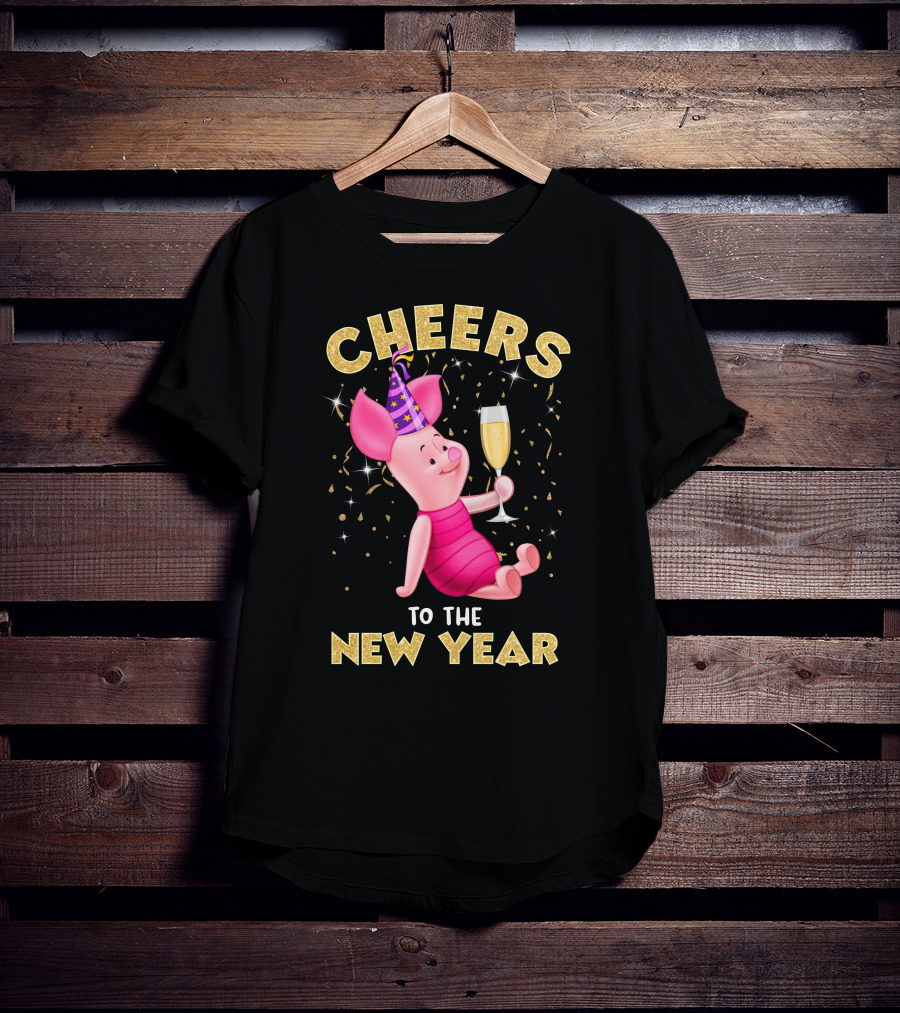 Cheers To The New Year Pl Champagne T-Shirt