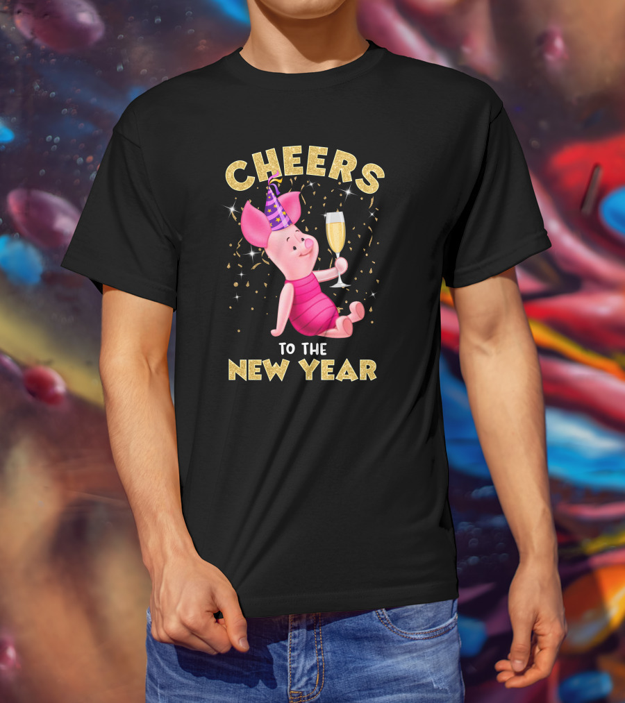 Cheers To The New Year Pl Champagne T-Shirt