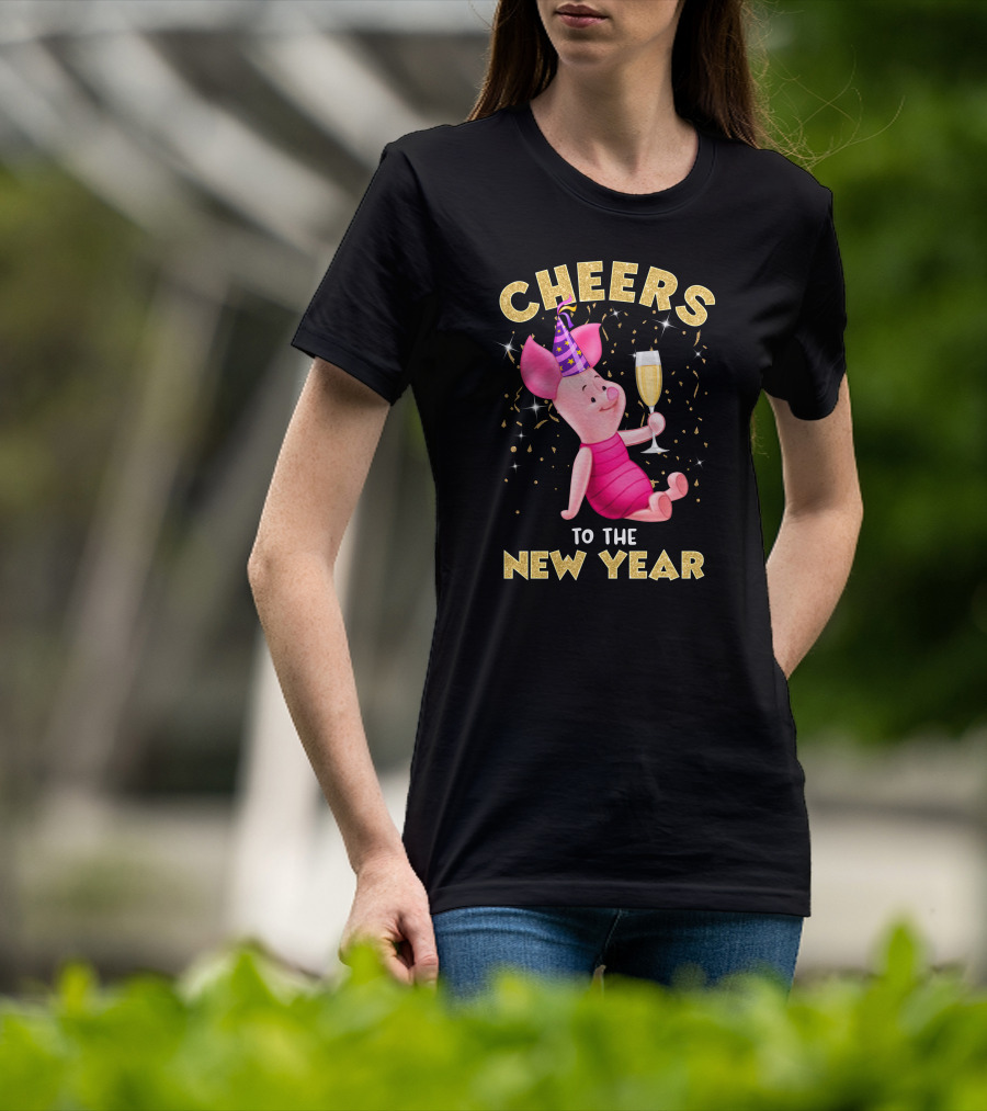 Cheers To The New Year Pl Champagne T-Shirt