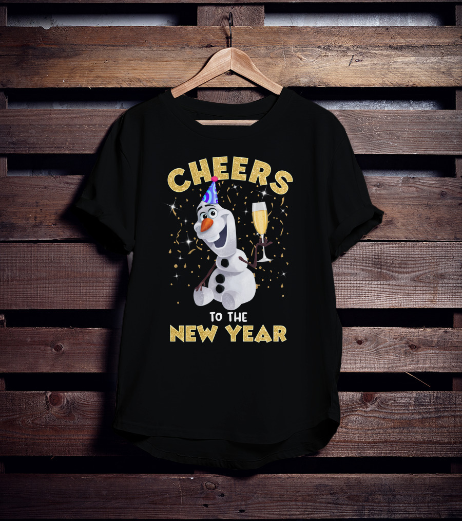 Cheers To The New Year Ol Champagne T-Shirt