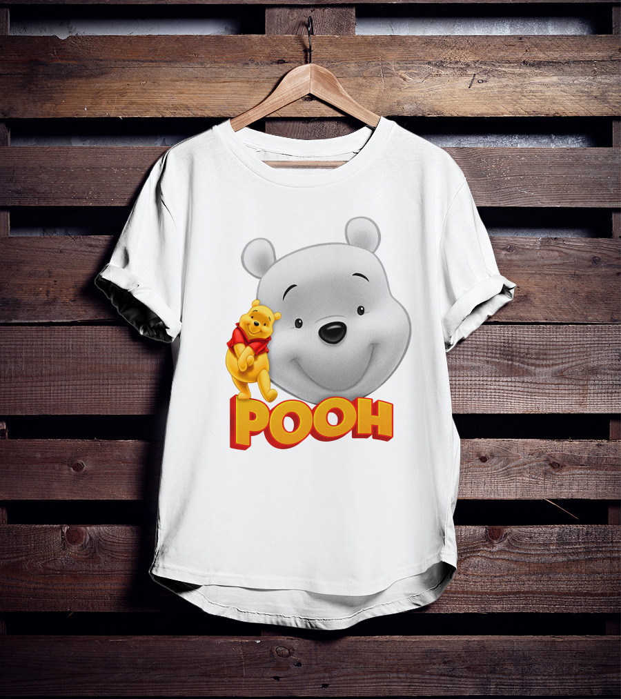 Winnie The Pooh Bear Cute And Cuddly Icon T-Shirt