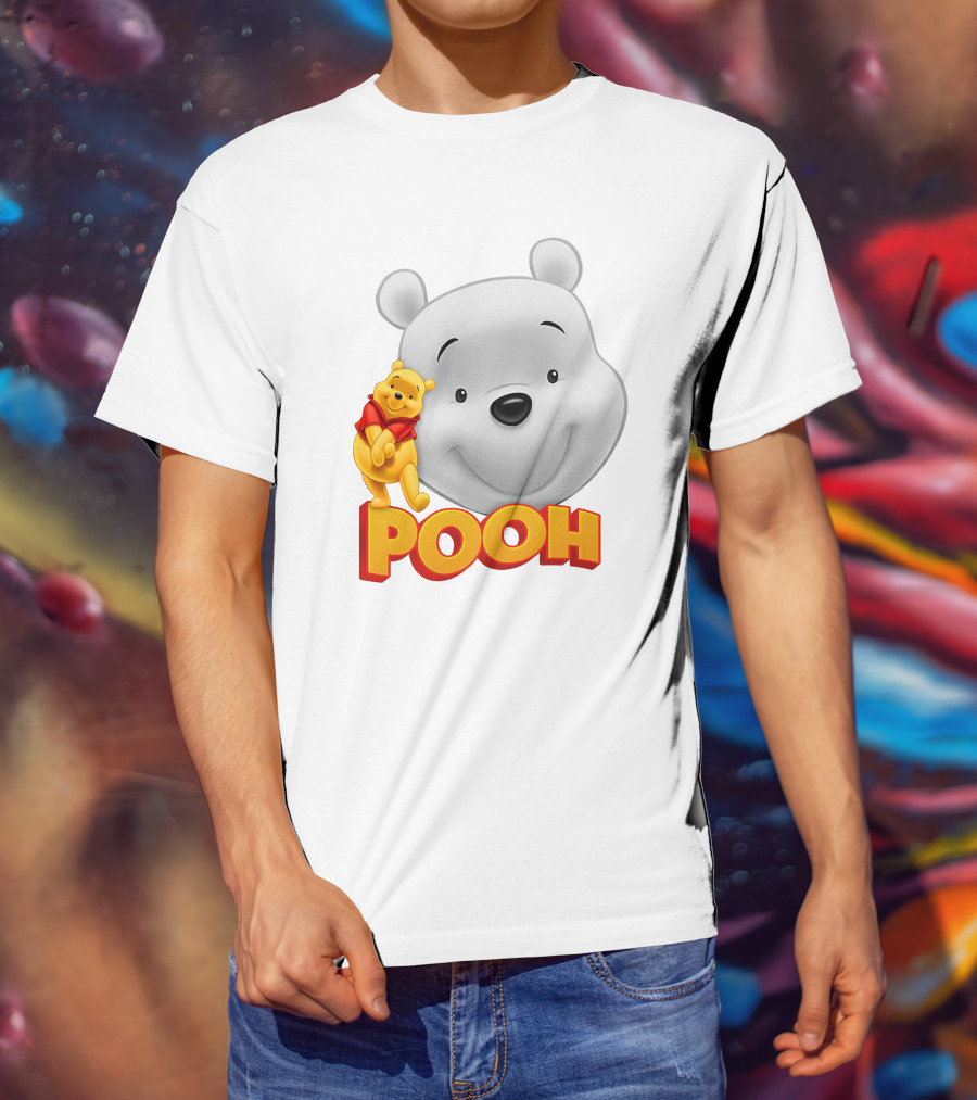 Winnie The Pooh Bear Cute And Cuddly Icon T-Shirt