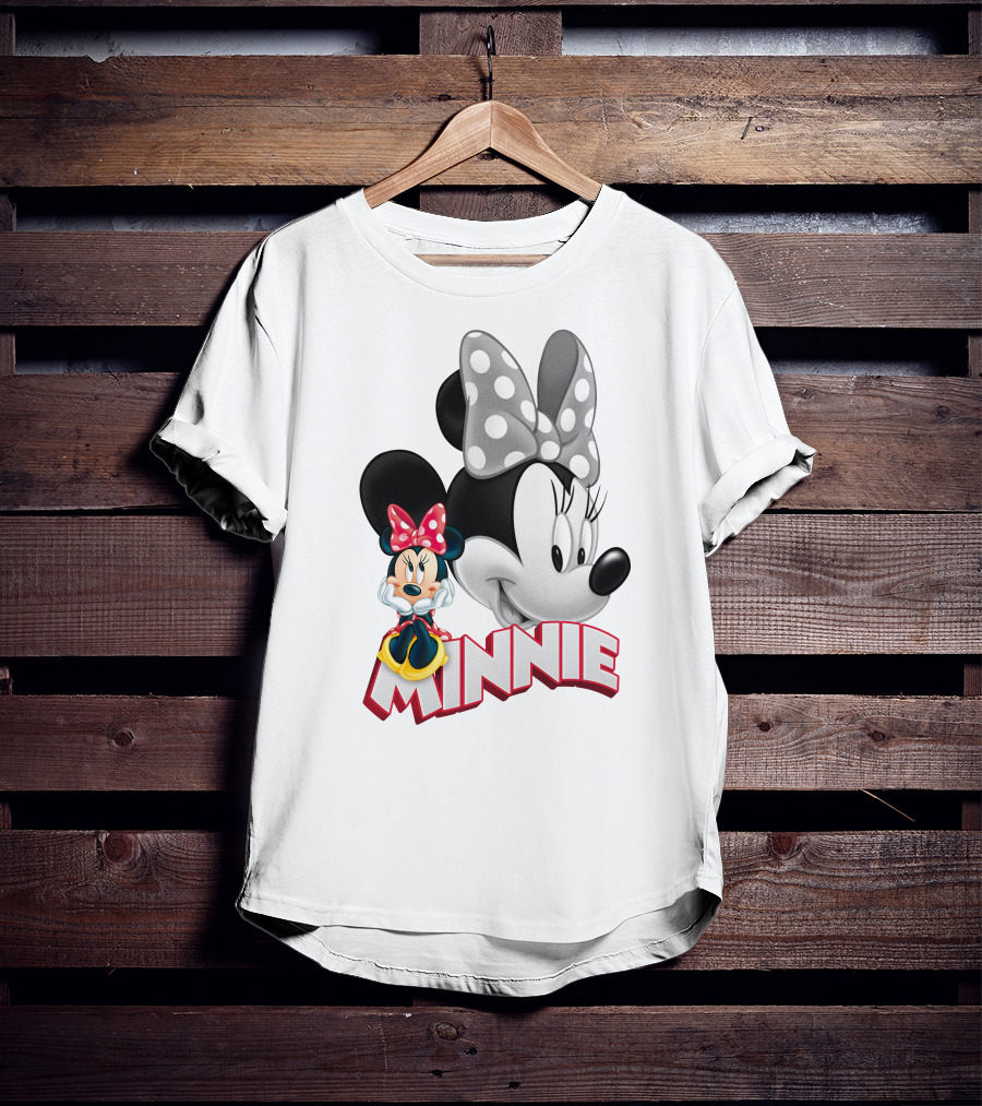Minnie Mouse Large Polka Dot Bow T-Shirt