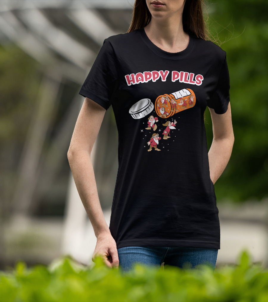 HAPPY PILLS Grumpy Seven Dwarfs T-Shirt