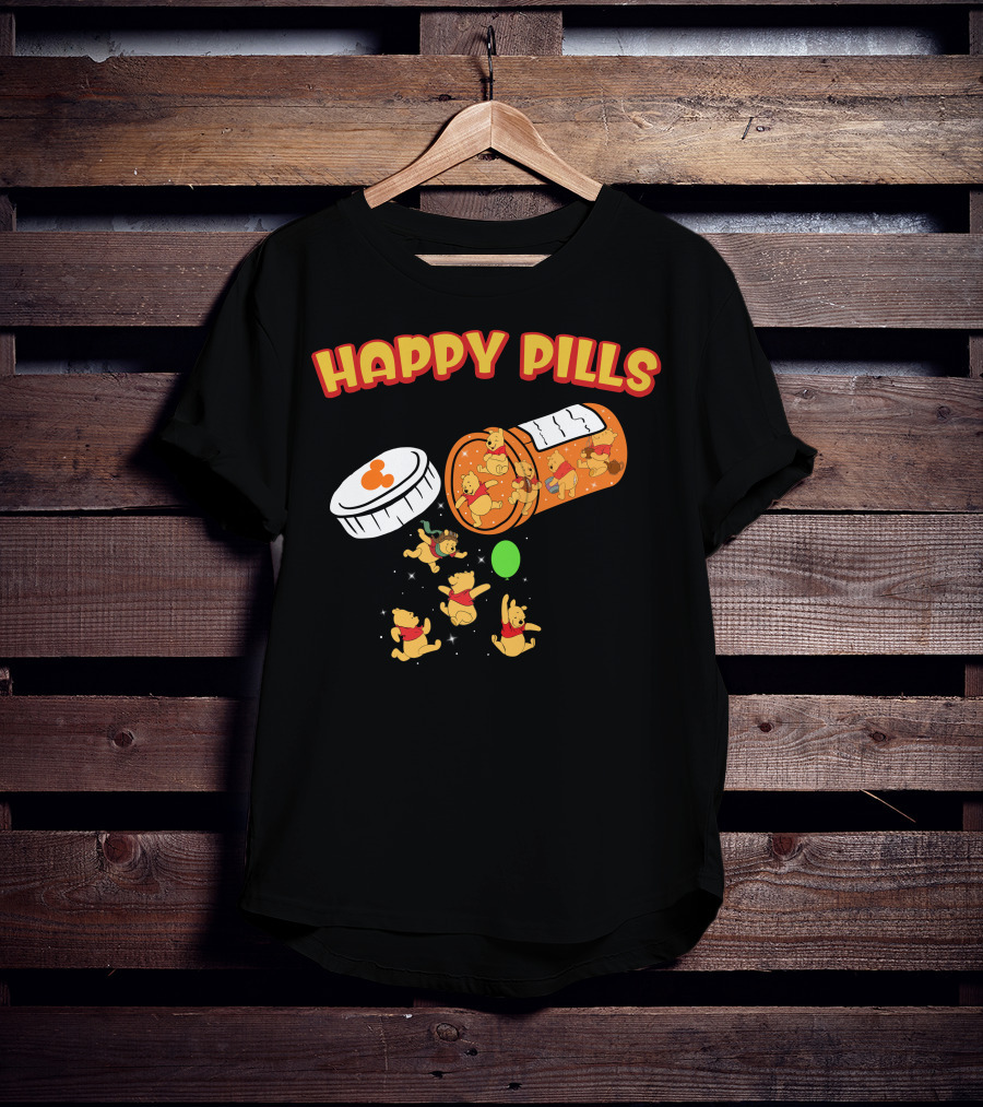 HAPPY PILLS POOH Balloon Fun T-Shirt
