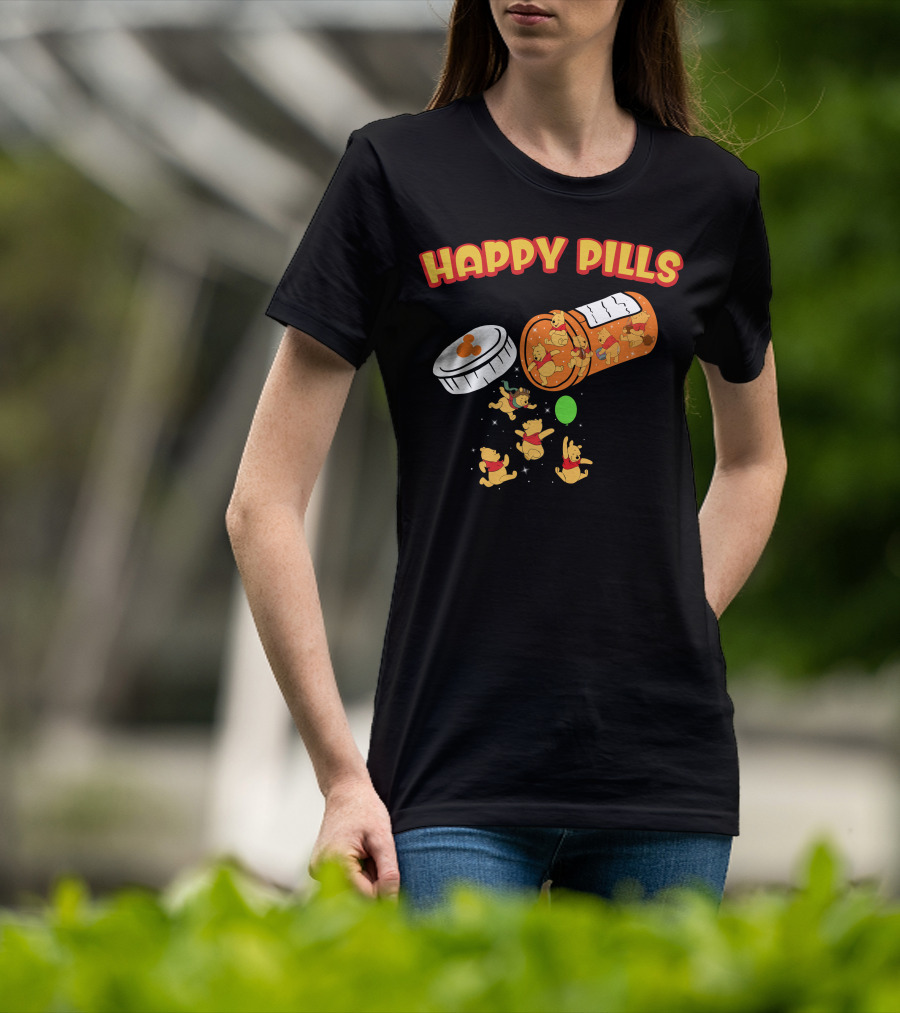 HAPPY PILLS POOH Balloon Fun T-Shirt