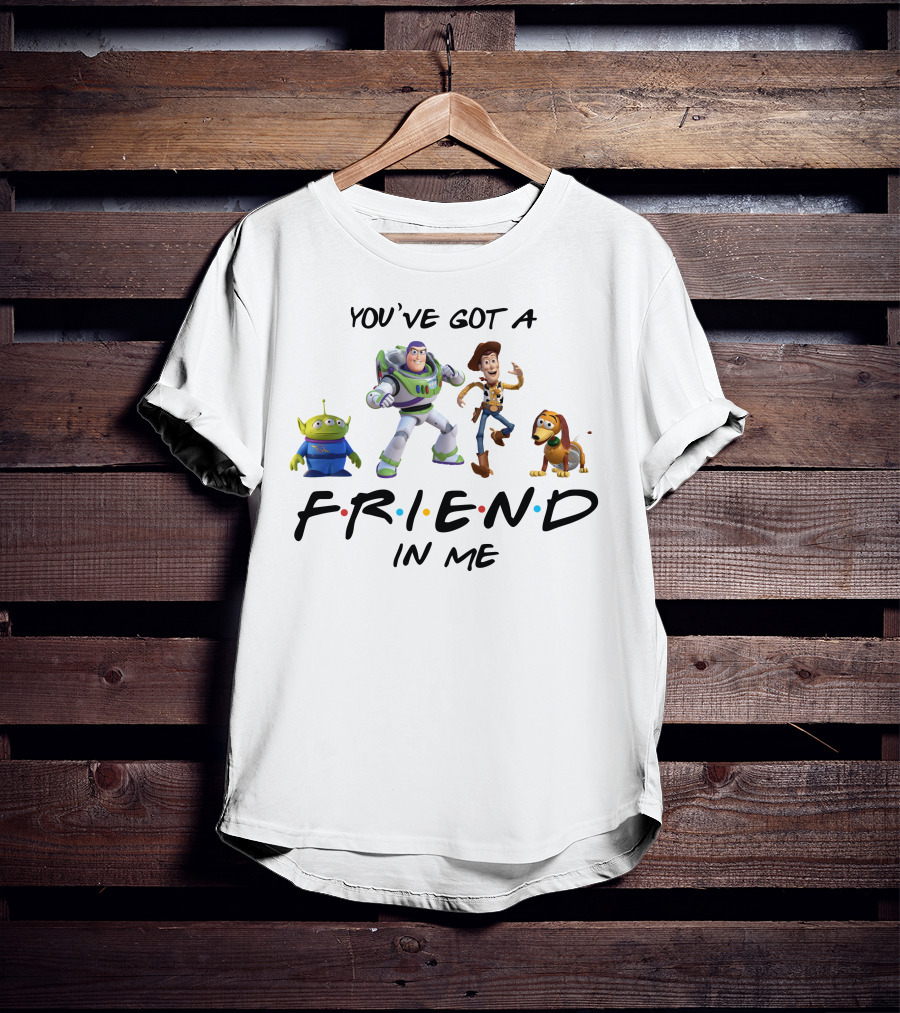 You've Got A Friend In Me Toy Story Characters T-Shirt