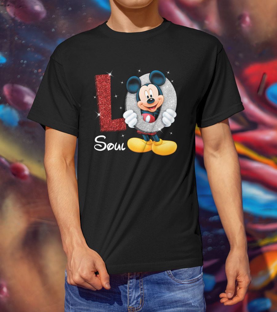 Mickey Mouse Love Soul T-Shirt