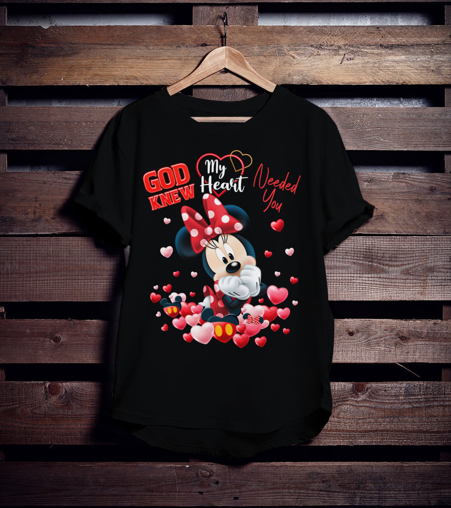 God Knew My Heart Needed You Minnie T-Shirt