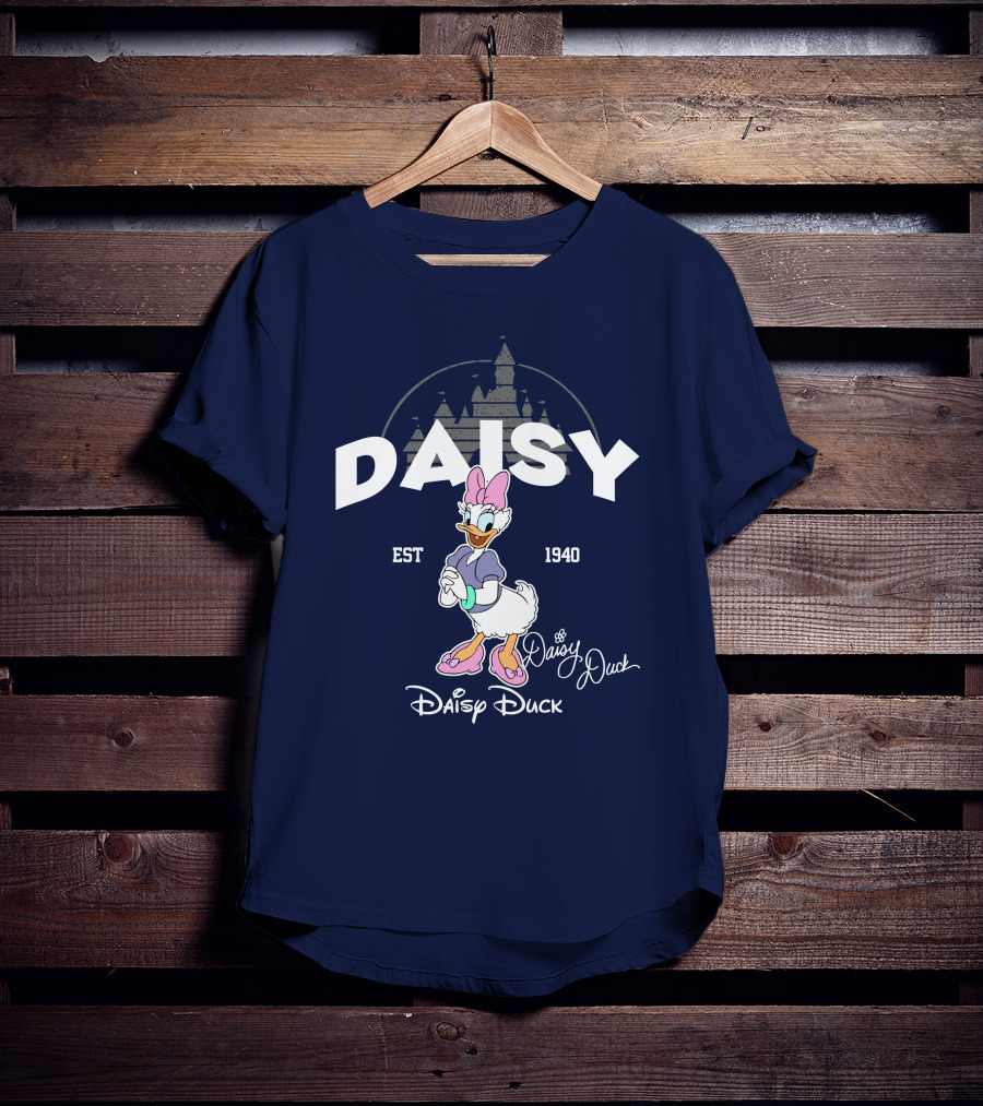 Daisy Duck Est 1940 Disney Character Vintage Style T-Shirt