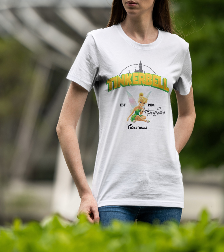 Tinkerbell Est 1904 Castle Wings T-Shirt
