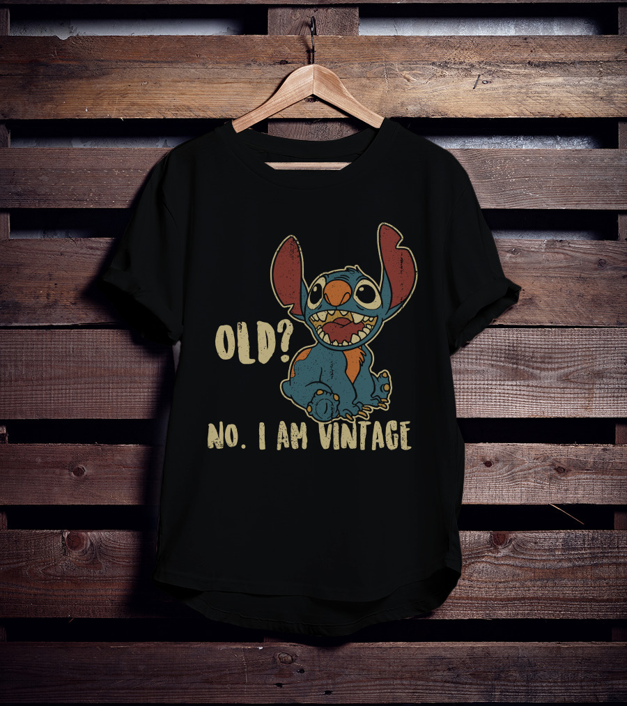 Stitch Old? No. I Am Vintage T-Shirt