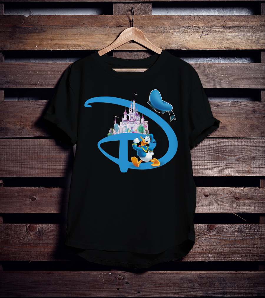 Donald Disney Castle T-Shirt