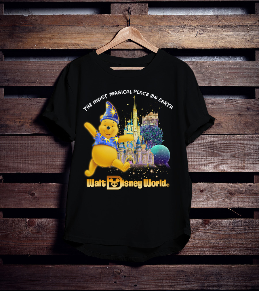 Walt Disney World The Most Magical Place On Earth Pooh T-Shirt