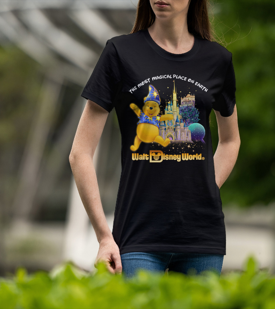 Walt Disney World The Most Magical Place On Earth Pooh T-Shirt