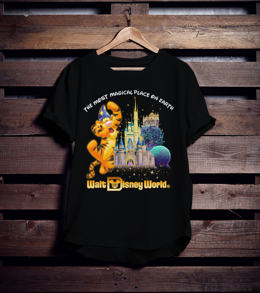 The Most Magical Place On Earth Tigger Walt Disney World T-Shirt