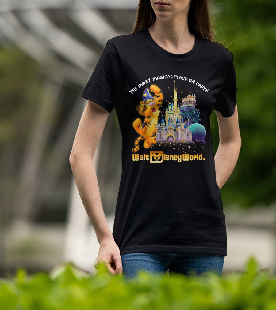 The Most Magical Place On Earth Tigger Walt Disney World T-Shirt