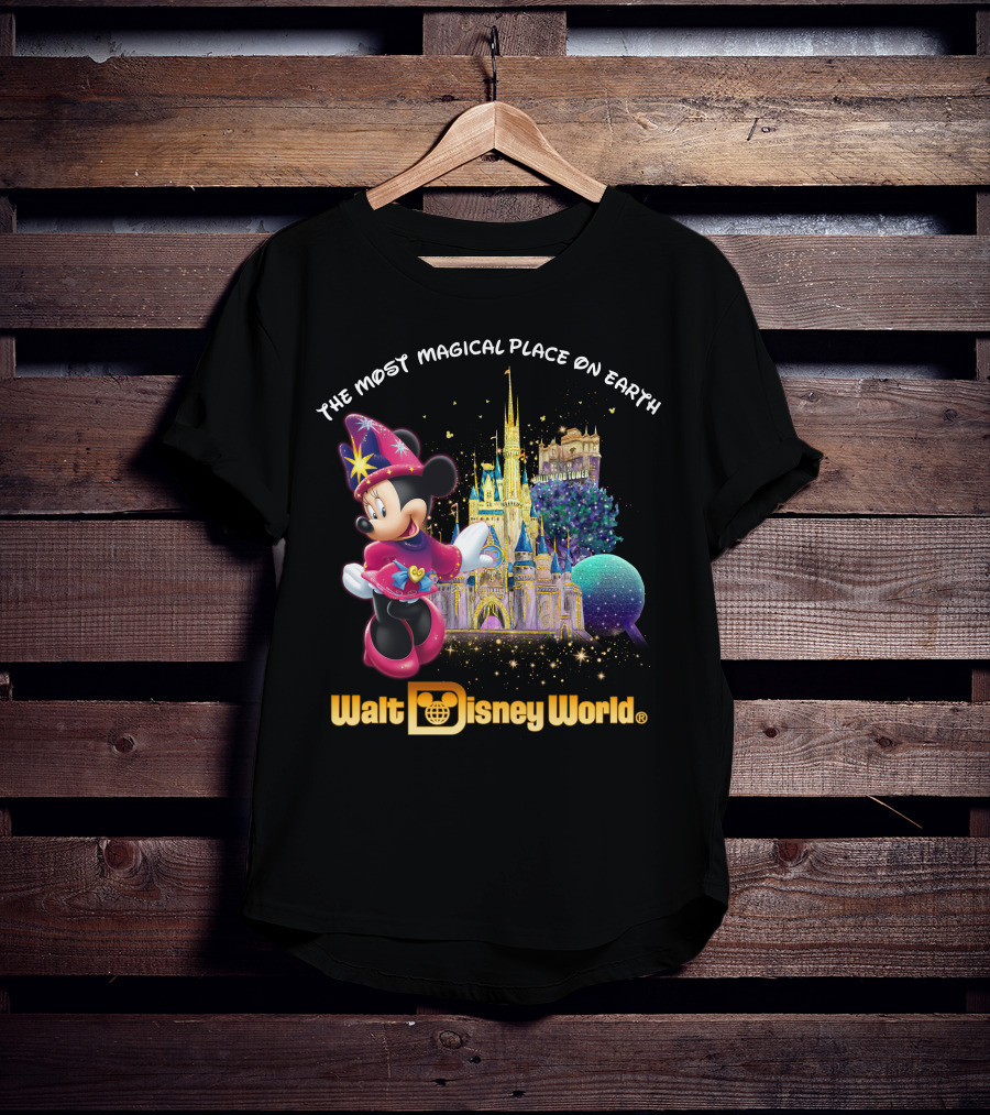 Walt Disney World The Most Magical Place On Earth Minnie T-Shirt