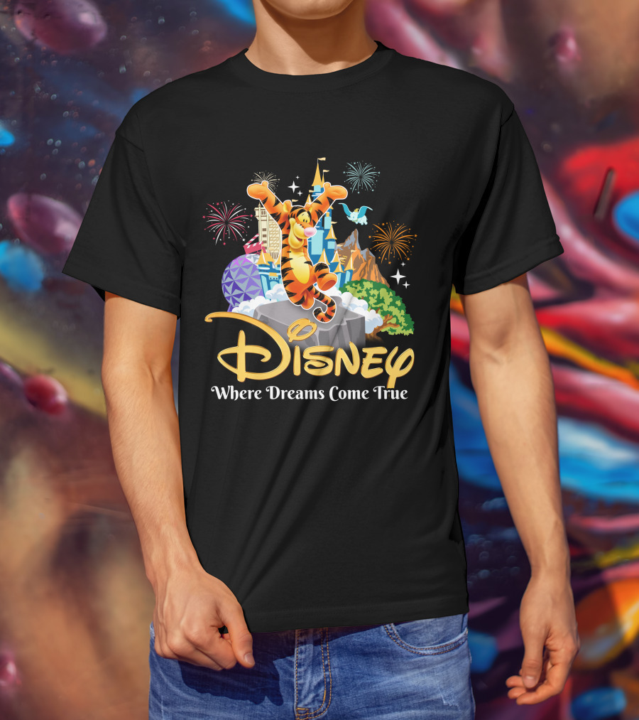 Disney Tigger Where Dreams Come True T-Shirt