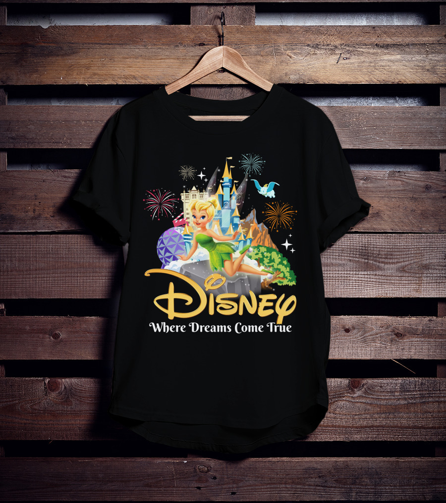 Disney Tinker Bell Where Dreams Come True T-Shirt