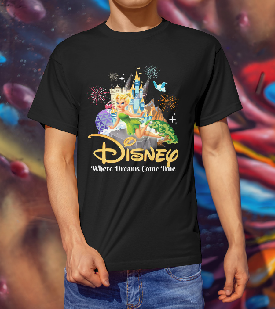 Disney Tinker Bell Where Dreams Come True T-Shirt