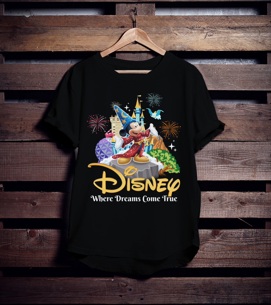 Disney MK Fantasia Where Dreams Come True T-Shirt