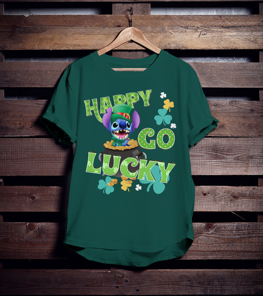 Happy Go Lucky Stitch T-Shirt