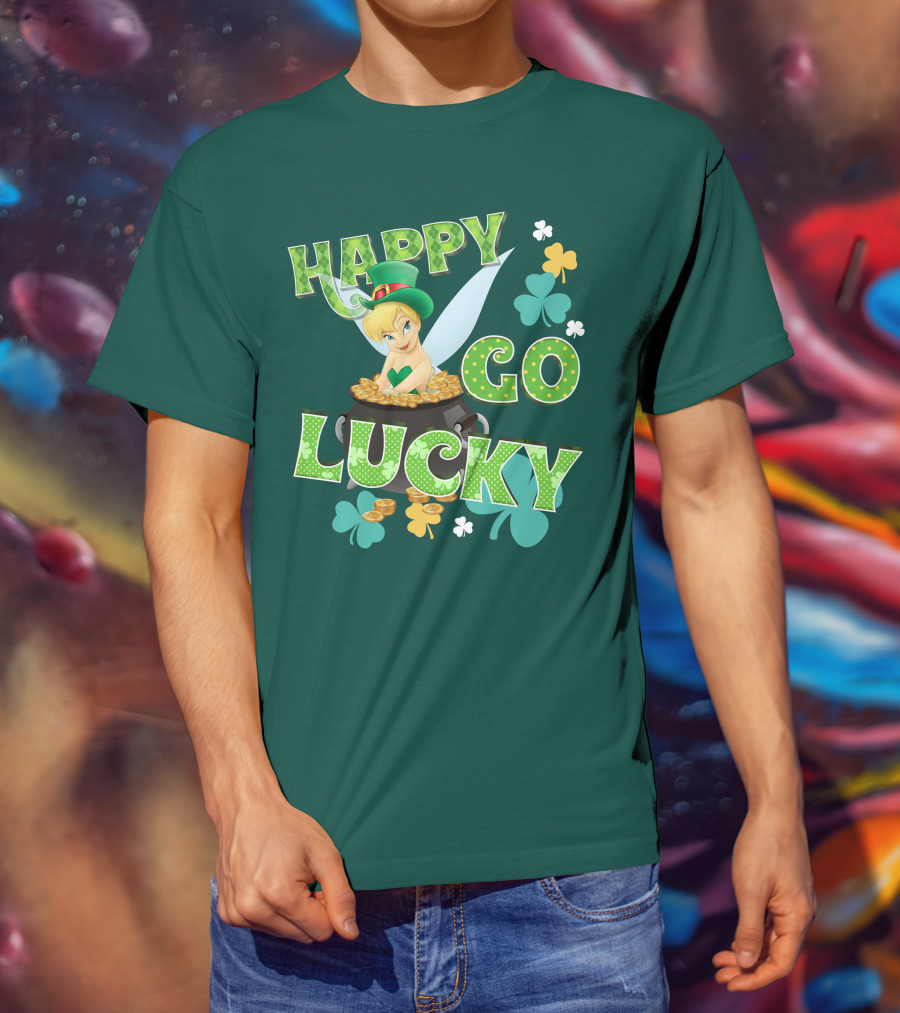 Happy Go Lucky Tinkerbell T-Shirt