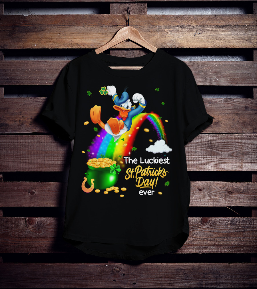 Donald Duck The Luckiest St. Patrick's Day Ever T-Shirt
