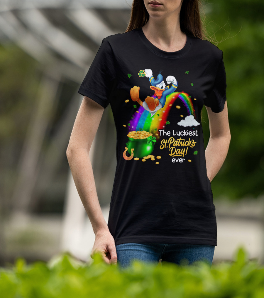 Donald Duck The Luckiest St. Patrick's Day Ever T-Shirt