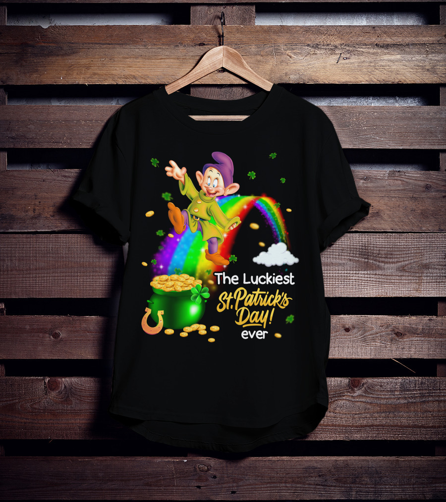 Dopey The Luckiest St. Patrick's Day Ever T-Shirt