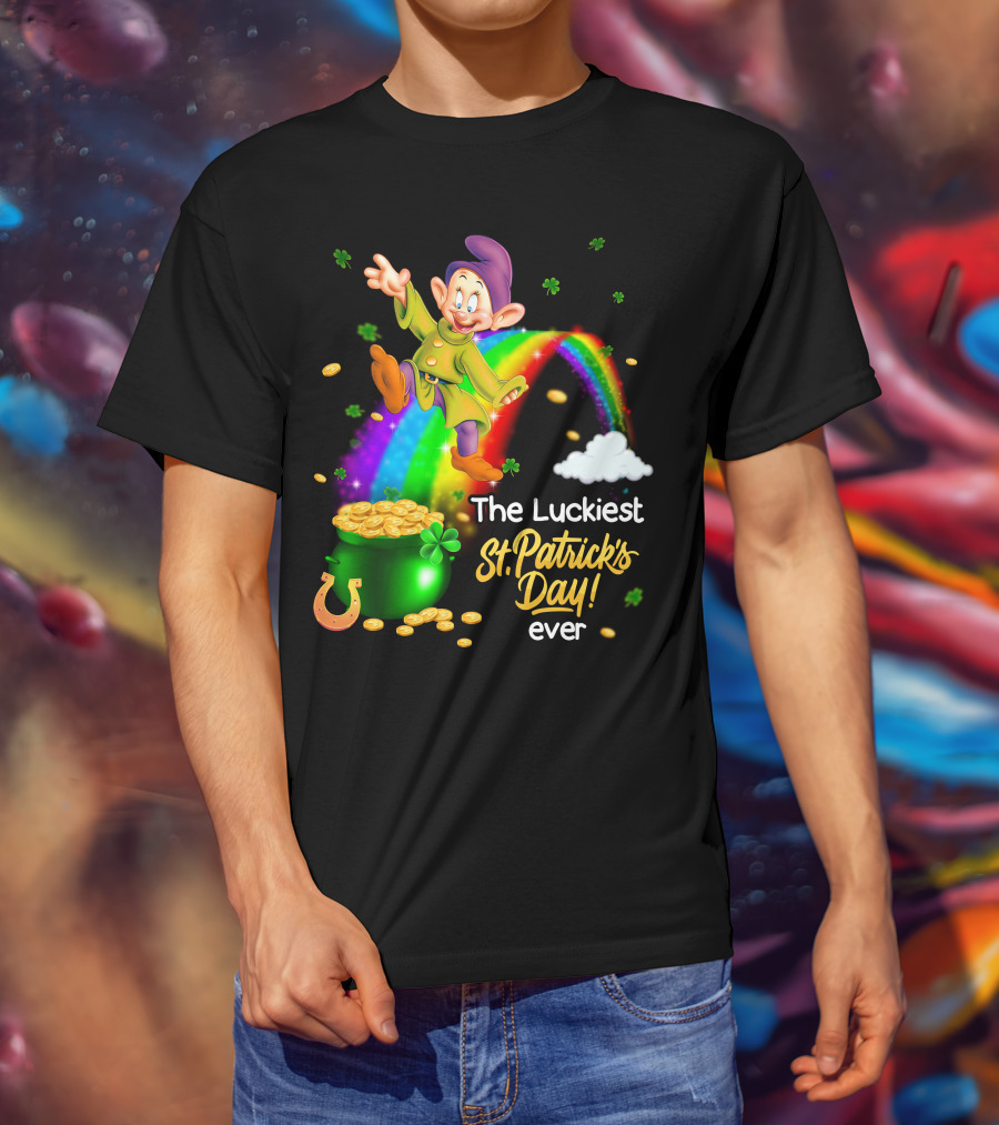 Dopey The Luckiest St. Patrick's Day Ever T-Shirt